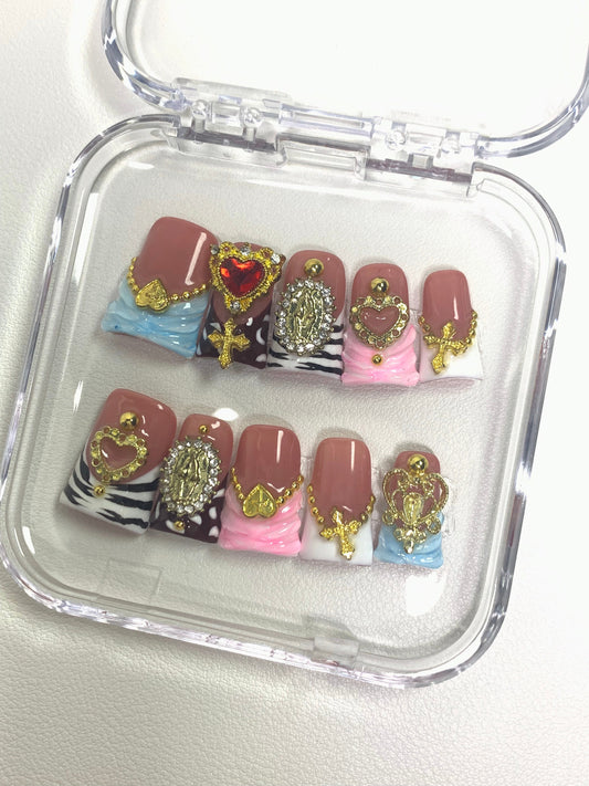 Opulent Gothic Nails