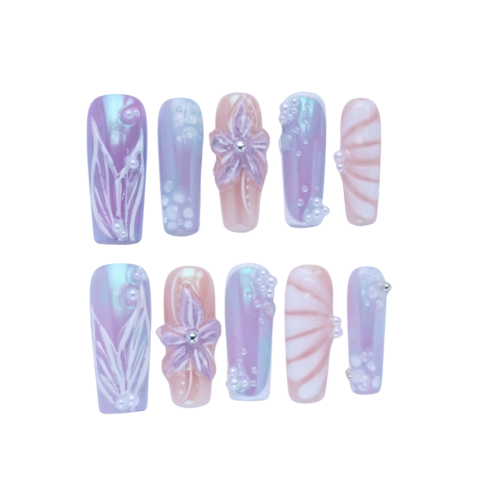 Ethereal Fantasy Garden Nails42