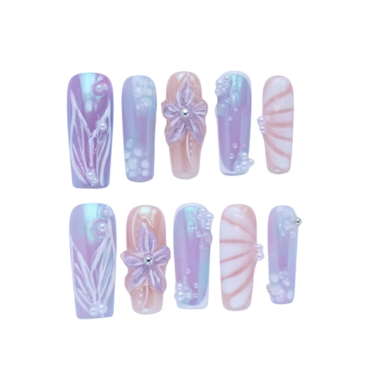 Ethereal Fantasy Garden Nails42