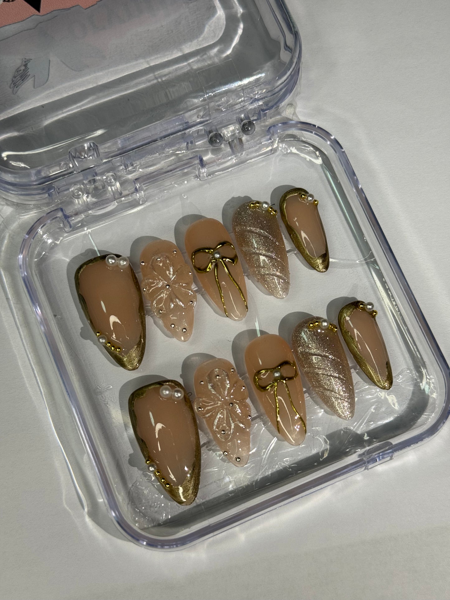 Golden Whisper Handmade Nails
