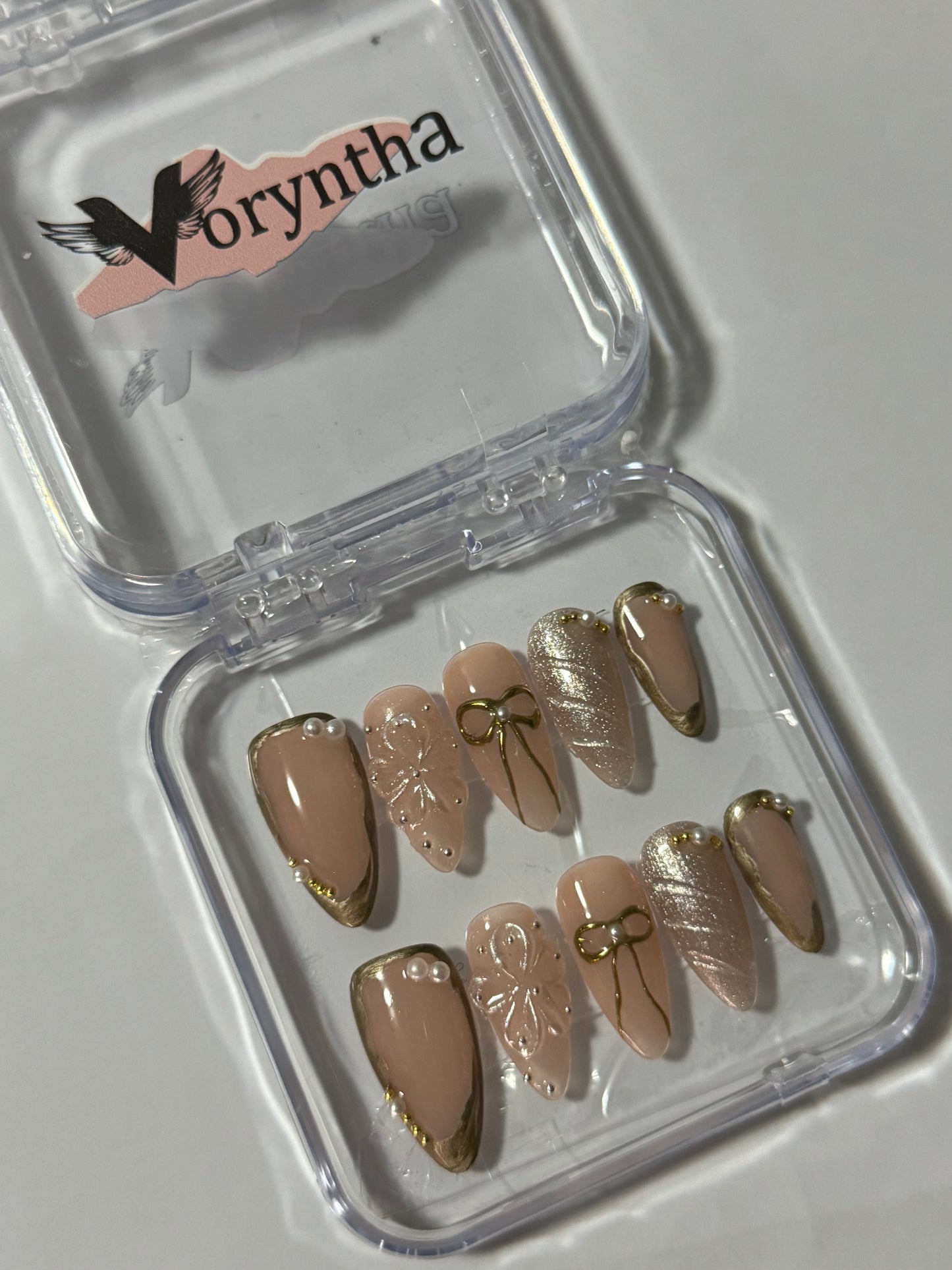 Golden Whisper Handmade Nails