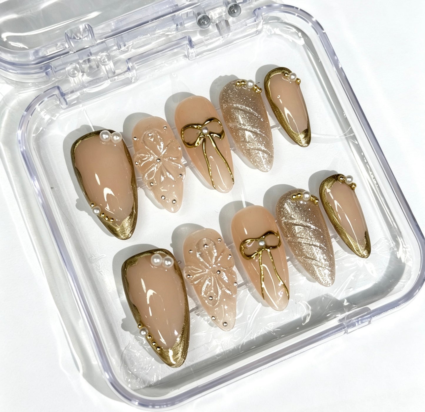 Golden Whisper Handmade Nails