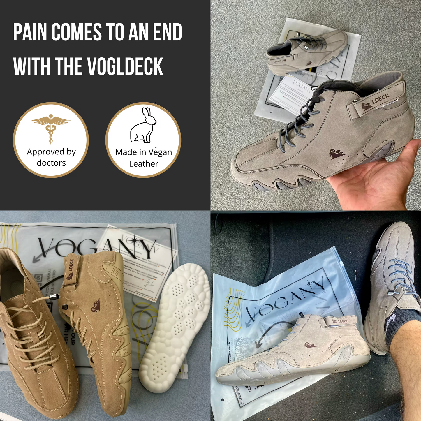 Italian Handmade Waterproof and breathable orthopedic shoes