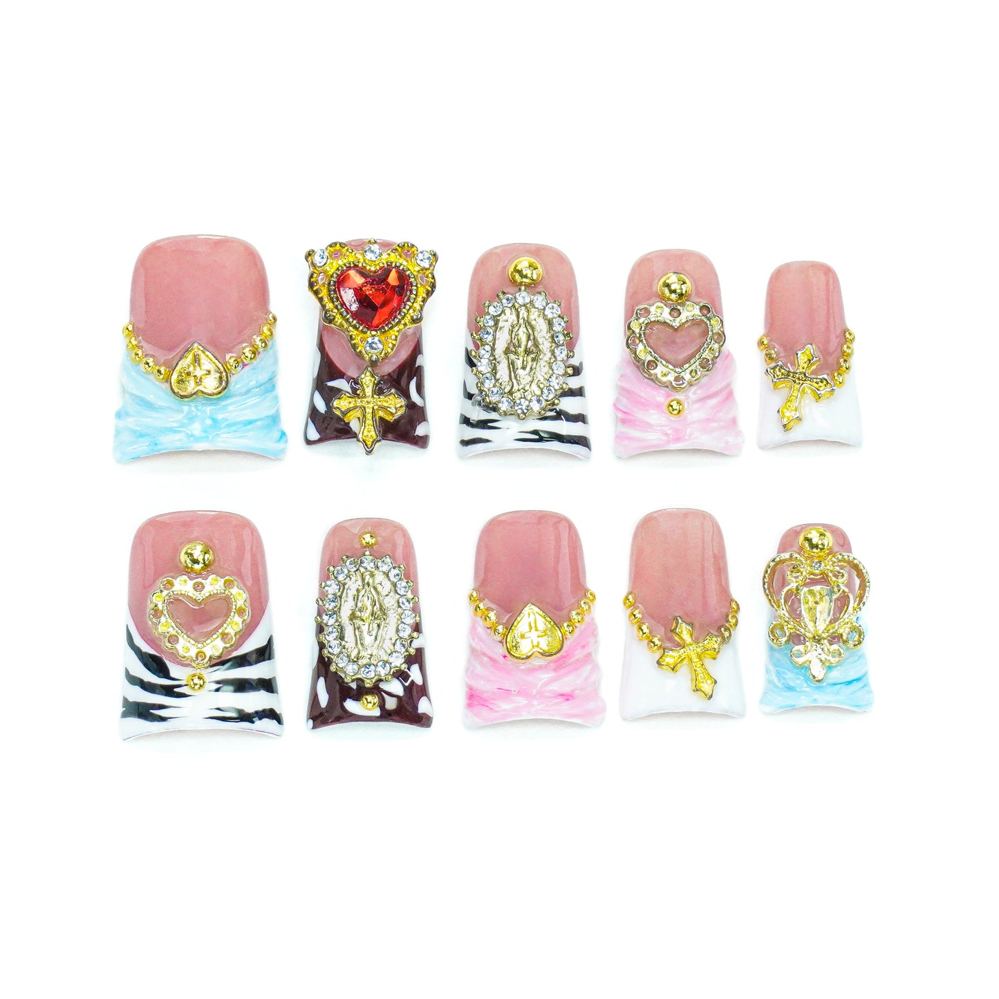 Opulent Gothic Nails