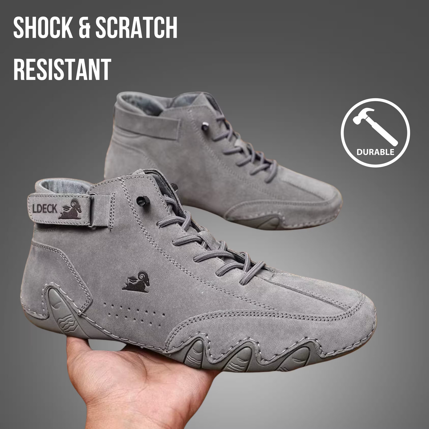 Italian Handmade Waterproof and breathable orthopedic shoes